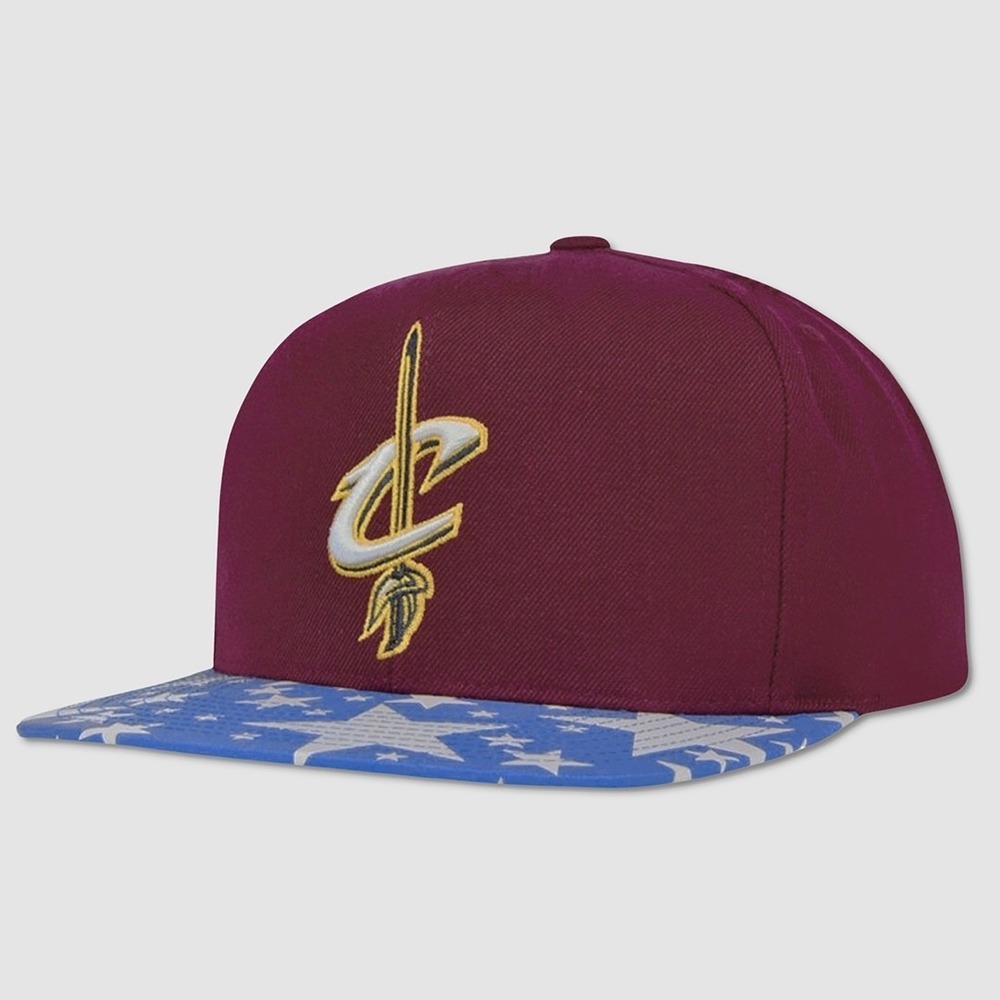 Cleveland Cavaliers Reflective Star Hat / Cap - NWT Snapback Adult - #44995-CAP1